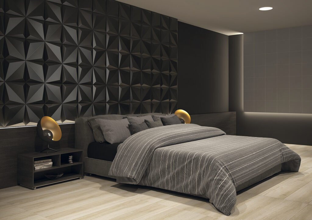 revestiment-ceramic-3d-shapes-dune-origami-white-black-dorado-25x25-badagres