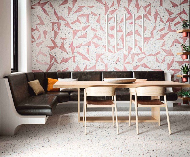 revestiment-porcellanic-stracciatella-aparici-terrazo-hexagonal-blanc-badagres