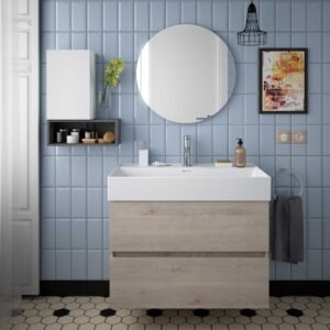 Lavabo Veneto | Pica rectangular, vores fines i màxima amplitud | Salgar