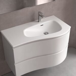 Lavabo MAM | Disseny orgànic, corbes fluïdes i màxima integració | Salgar