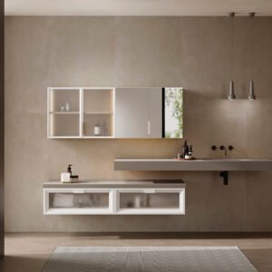 Moble de Bany Miramar Flat | Joc de Vitrines i Ordenació | Mapini