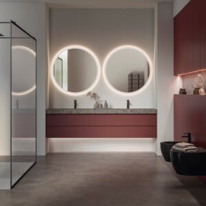 Composició Modular K|501 | Fénix Rosso Jaipur i Pivsolid | Kyrya
