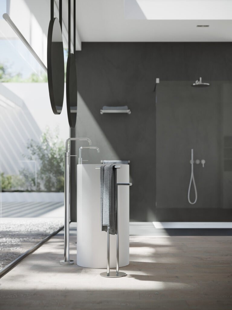 Velis | Pur minimalisme, tecnologia axial i sostenibilitat per al teu lavabo | Nobili — ambient 1