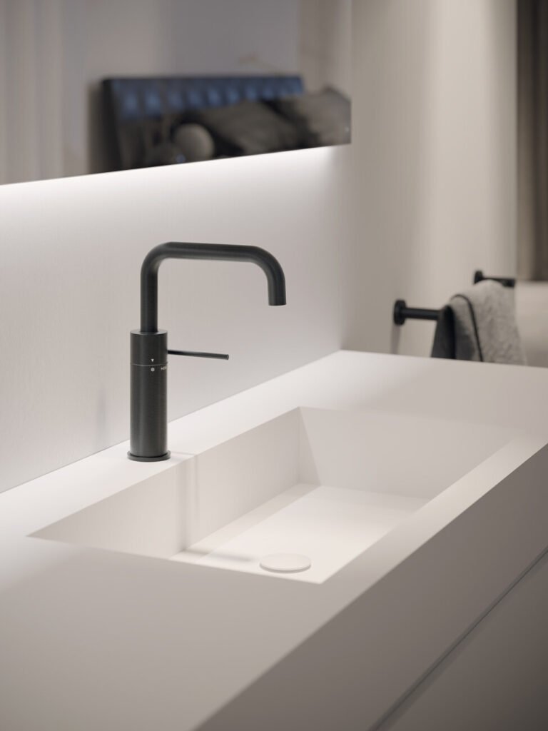 Velis | Pur minimalisme, tecnologia axial i sostenibilitat per al teu lavabo | Nobili — ambient 4