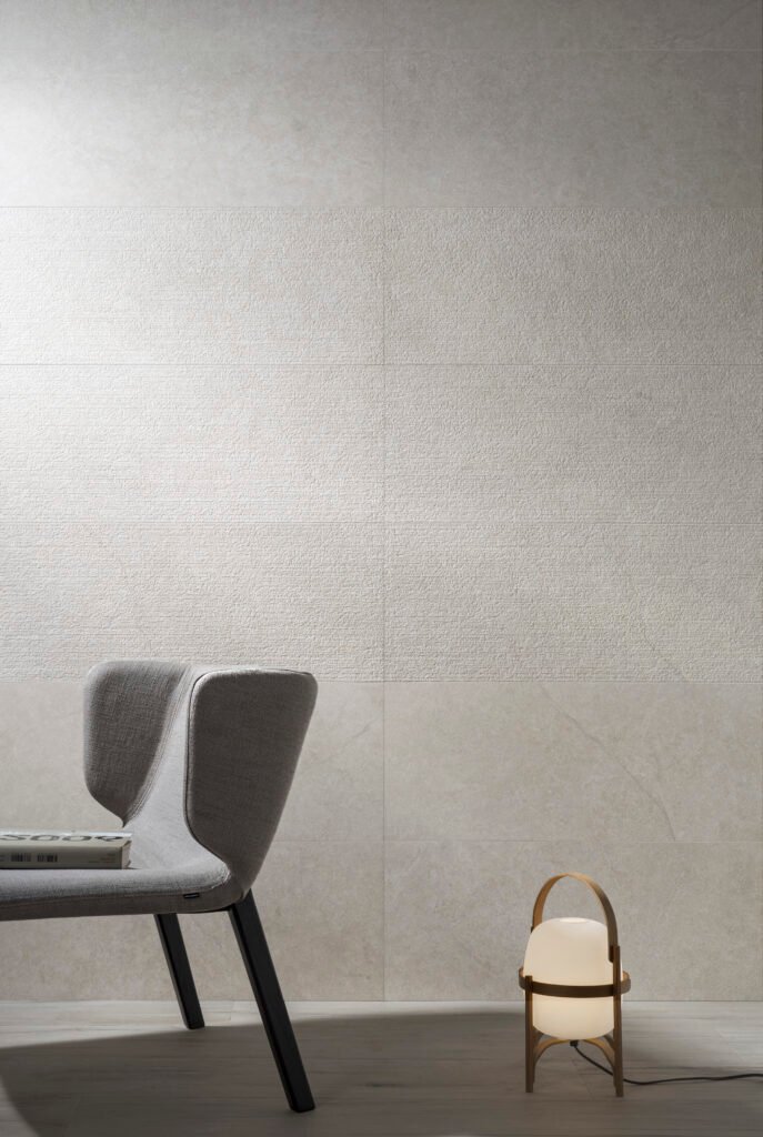 Sèrie Alchemy Wall | Pasta Blanca Mat · 33,3x100 cm | Peronda — ambient 5