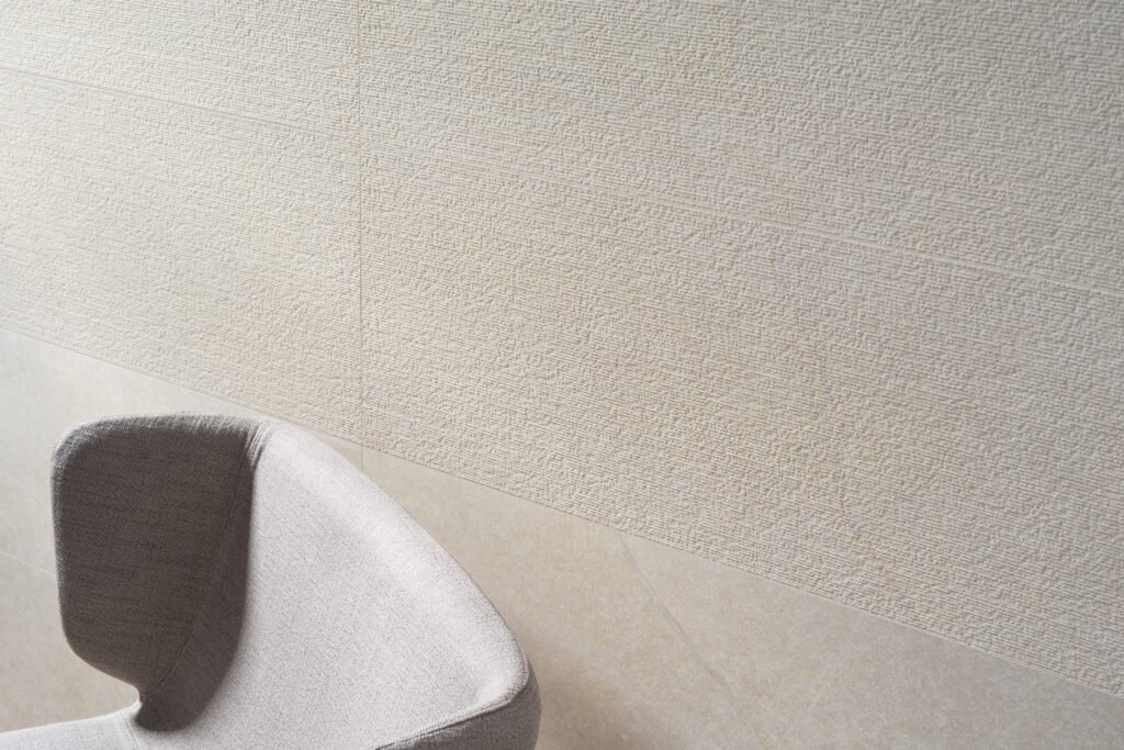Sèrie Alchemy Wall | Pasta Blanca Mat · 33,3x100 cm | Peronda — ambient 6