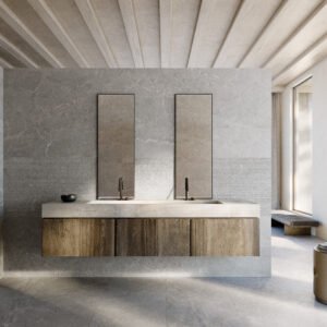 Sèrie Alchemy Wall | Pasta Blanca Mat · 33,3x100 cm | Peronda