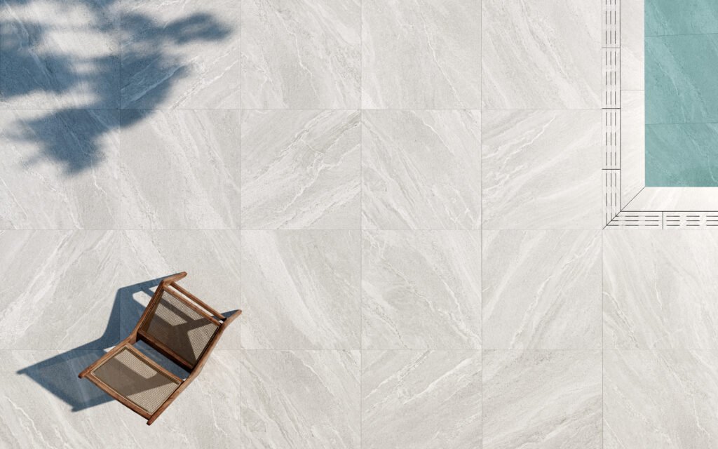 Sèrie Alchemy Porcelain | Porcellànic Mat · 100x100 cm / 50x100 cm | Peronda — ambient 3