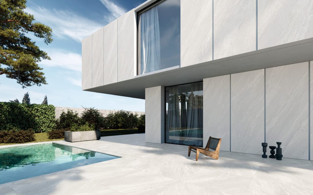Sèrie Alchemy Porcelain | Porcellànic Mat · 100x100 cm / 50x100 cm | Peronda — ambient 2