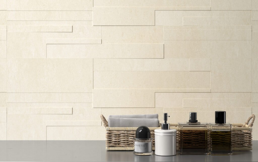 Sèrie Munich | Pasta blanca Mat · 40x120 cm | Mykonos — ambient 1
