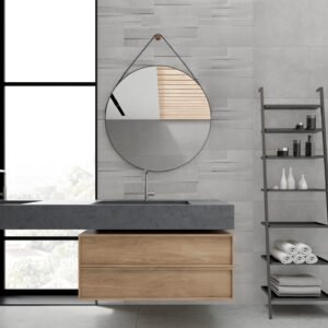 Sèrie Munich | Pasta blanca Mat · 40x120 cm | Mykonos