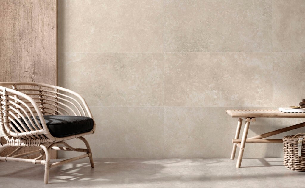 Sèrie Crosscut | Porcellànic Mat · 60x120 cm / 60x90 cm / 44x66 cm … | Mykonos — ambient 5