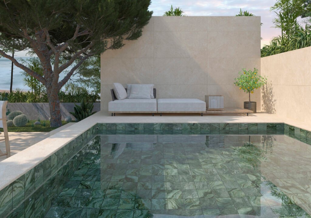 Sèrie Andratx | Porcellànic Mat · 120x120 cm / 90x90 cm / 60x60 cm … | Mykonos — ambient 5