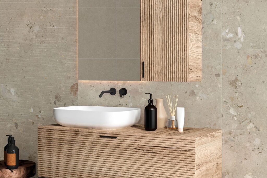 Sèrie San Marco | Antilliscant (Grip / C3) · 60x120 cm | Mykonos — ambient 6