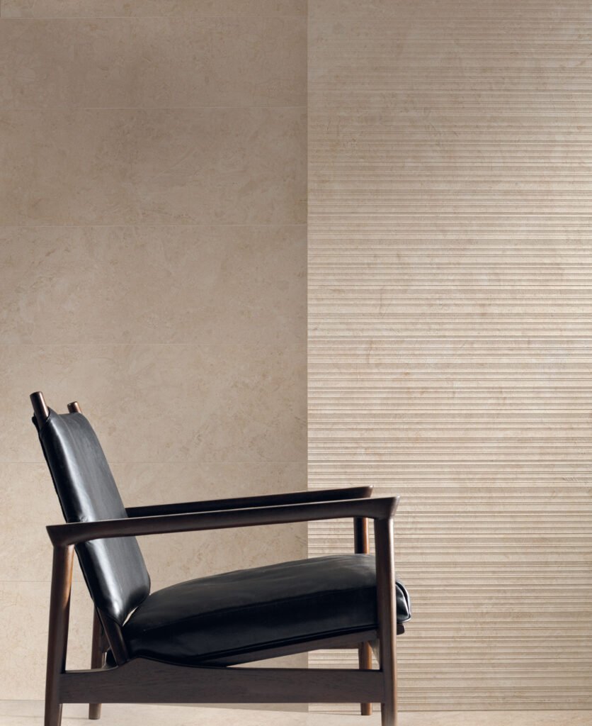 Sèrie Ardara Wall | Pasta Blanca Mat · 33,3x100 cm | Peronda — ambient 6