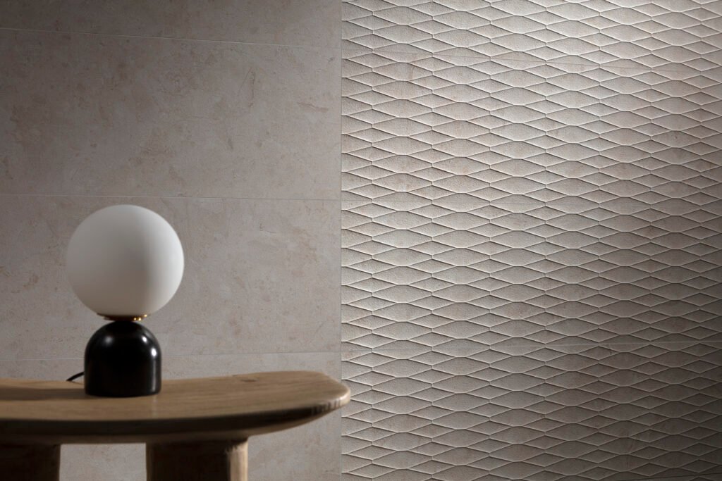 Sèrie Ardara Wall | Pasta Blanca Mat · 33,3x100 cm | Peronda — ambient 3