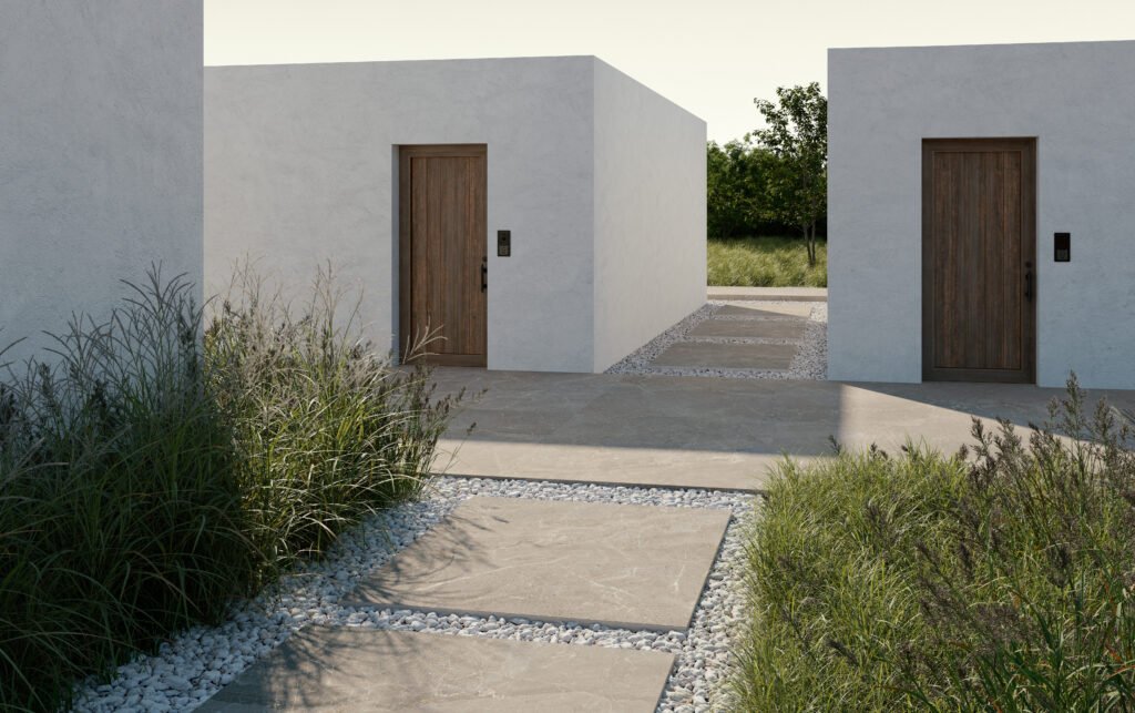 Sèrie Alchemy Porcelain | Porcellànic Mat · 100x100 cm / 50x100 cm | Peronda — ambient 4