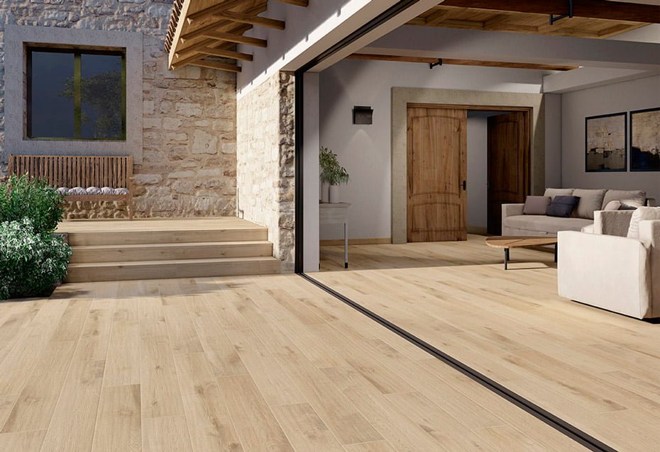 Sèrie Alquezar | Porcellànic Mat · 20x120 cm | Natucer