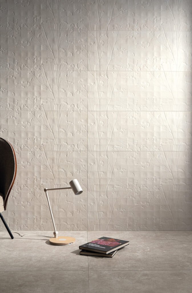 Sèrie Charme Porcelain | Porcellànic Satinat · 100x100 cm / 60x120 cm | Peronda — ambient 10