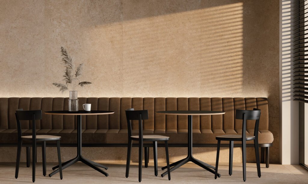 Sèrie Cluny Porcelain | Porcellànic Mat · 100x100 cm / 50x100 cm | Peronda — ambient 8