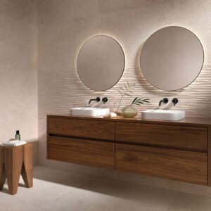 Sèrie Cluny Wall | Pasta Blanca Mat · 33,3x100 cm | Peronda