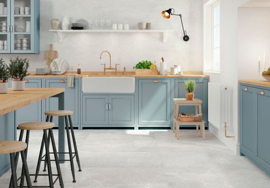 Sèrie Lucca Porcelain | Porcellànic Mat · 60x120 cm / 90x90 cm | Peronda — ambient 6