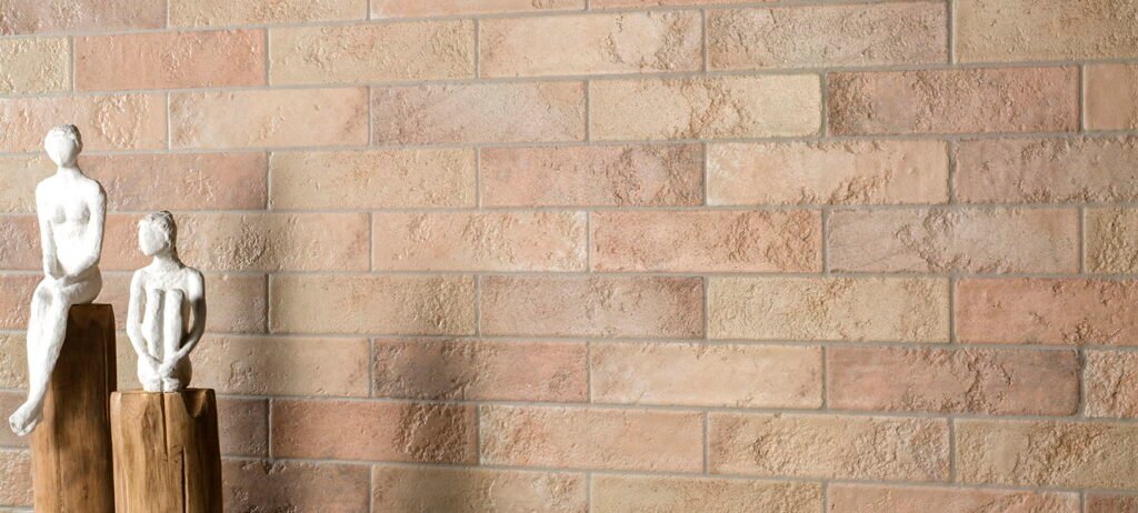 Sèrie Arches | Gres extruït Mat · 6.2x25 cm | Natucer — ambient 2