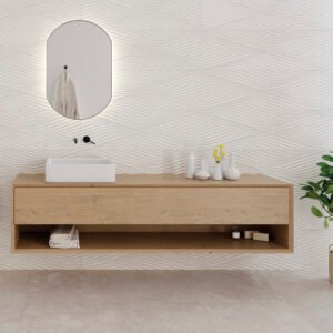 Sèrie Donna Wall | Pasta Blanca Mat · 33,3x100 cm | Peronda