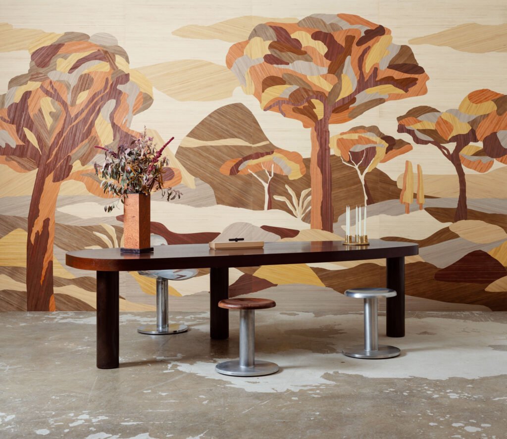 Revestiment Mural Emblème Under the Sycamore Tree — ambient 1