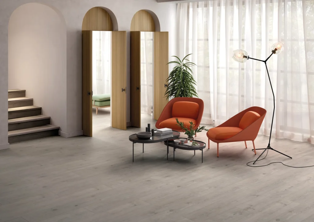 Ambient · 279B Roble Eyre Gris · Finfloor XL · 2