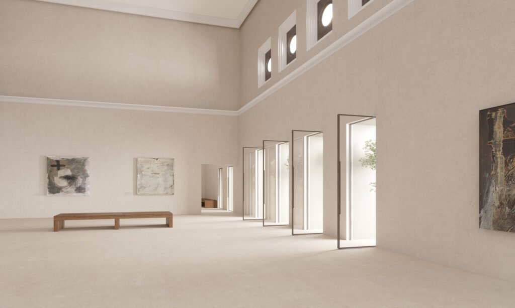 Sèrie Ghent Porcelain | Porcellànic Mat · 30x30 cm / 60x120 cm | Peronda — ambient 13