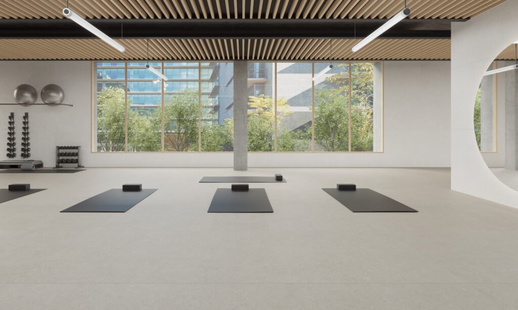 Sèrie Ghent Porcelain | Porcellànic Mat · 30x30 cm / 60x120 cm | Peronda — ambient 14
