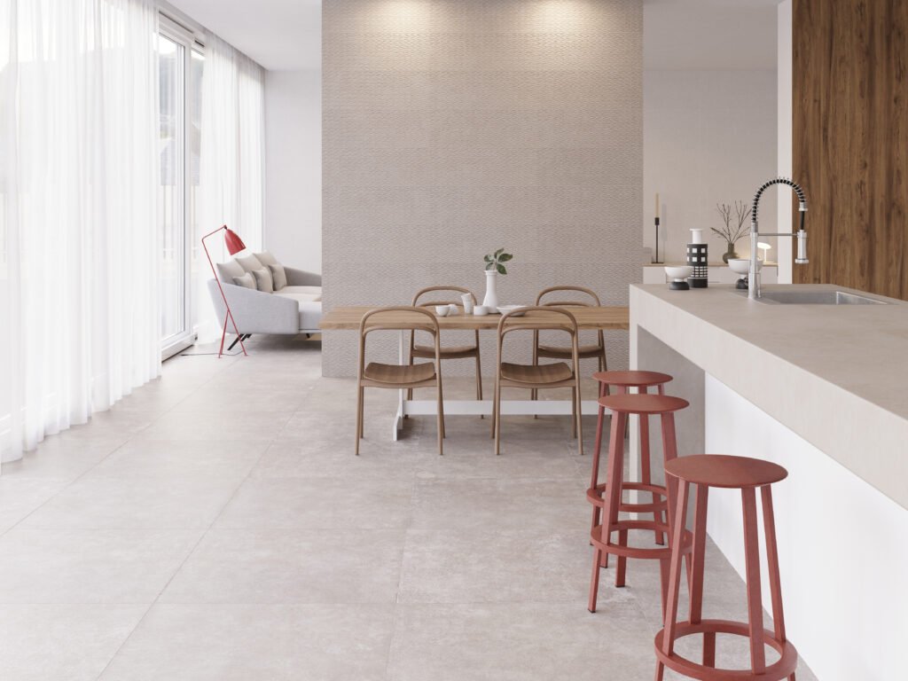 Sèrie Grunge Porcelain | Porcellànic Antilliscant (Grip / C3) · 30x30 cm / 60x120 cm | Peronda — ambient 11