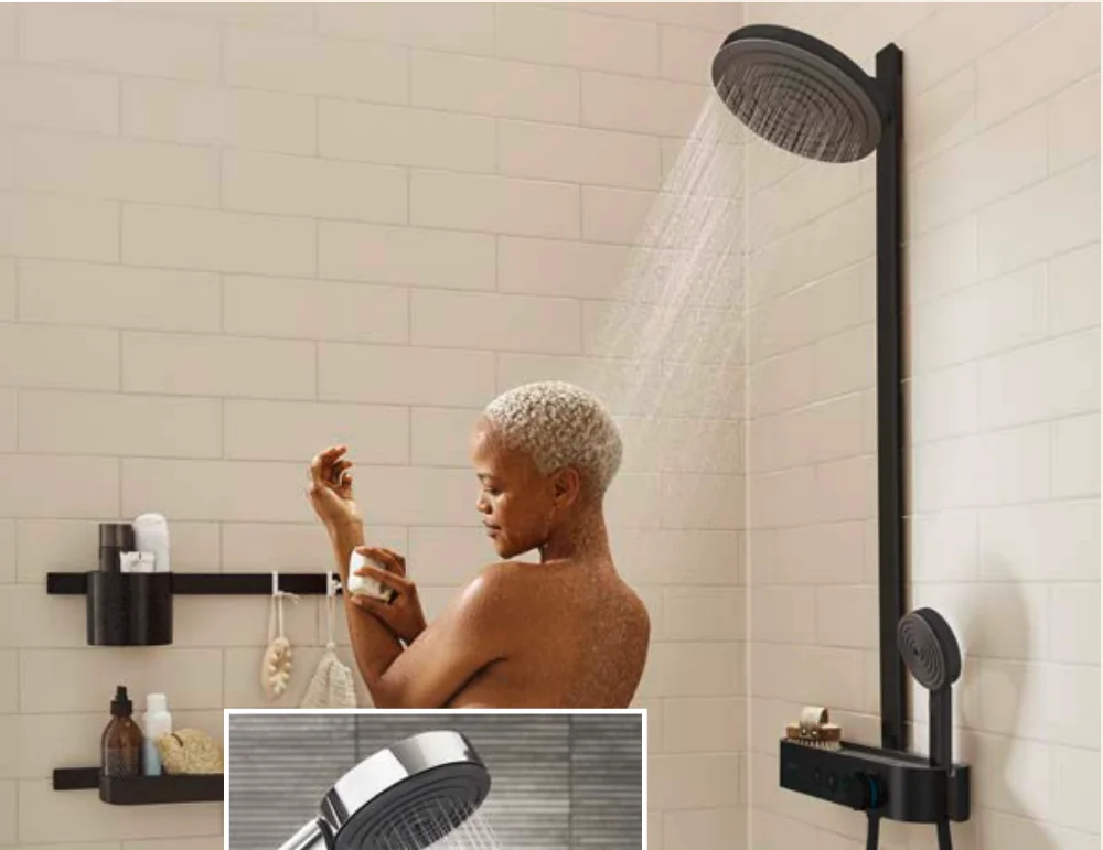 Bany amb col·lecció Pulsify de hansgrohe — ambient oficial 1