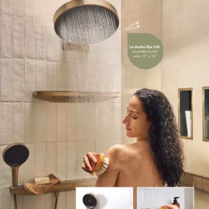 Bany amb col·lecció Rainfinity de hansgrohe — ambient oficial 1