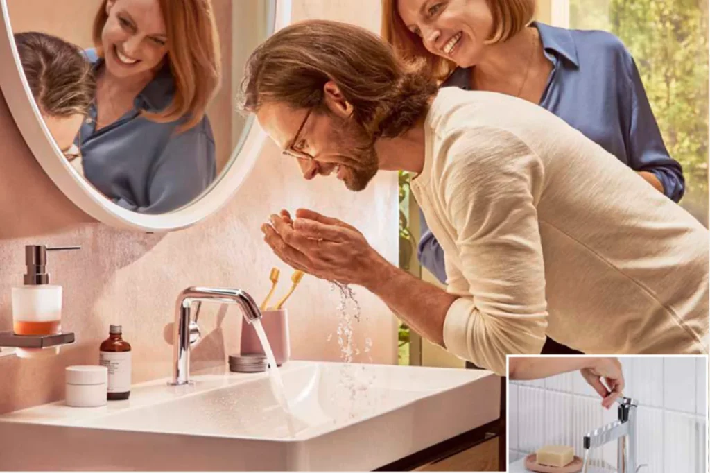 Bany amb col·lecció Vernis de hansgrohe — ambient oficial 1