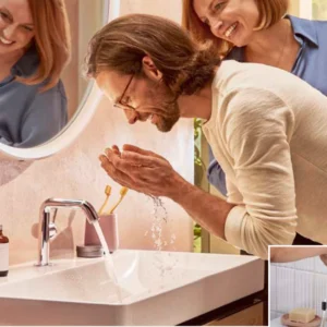 Bany amb col·lecció Vernis de hansgrohe — ambient oficial 1