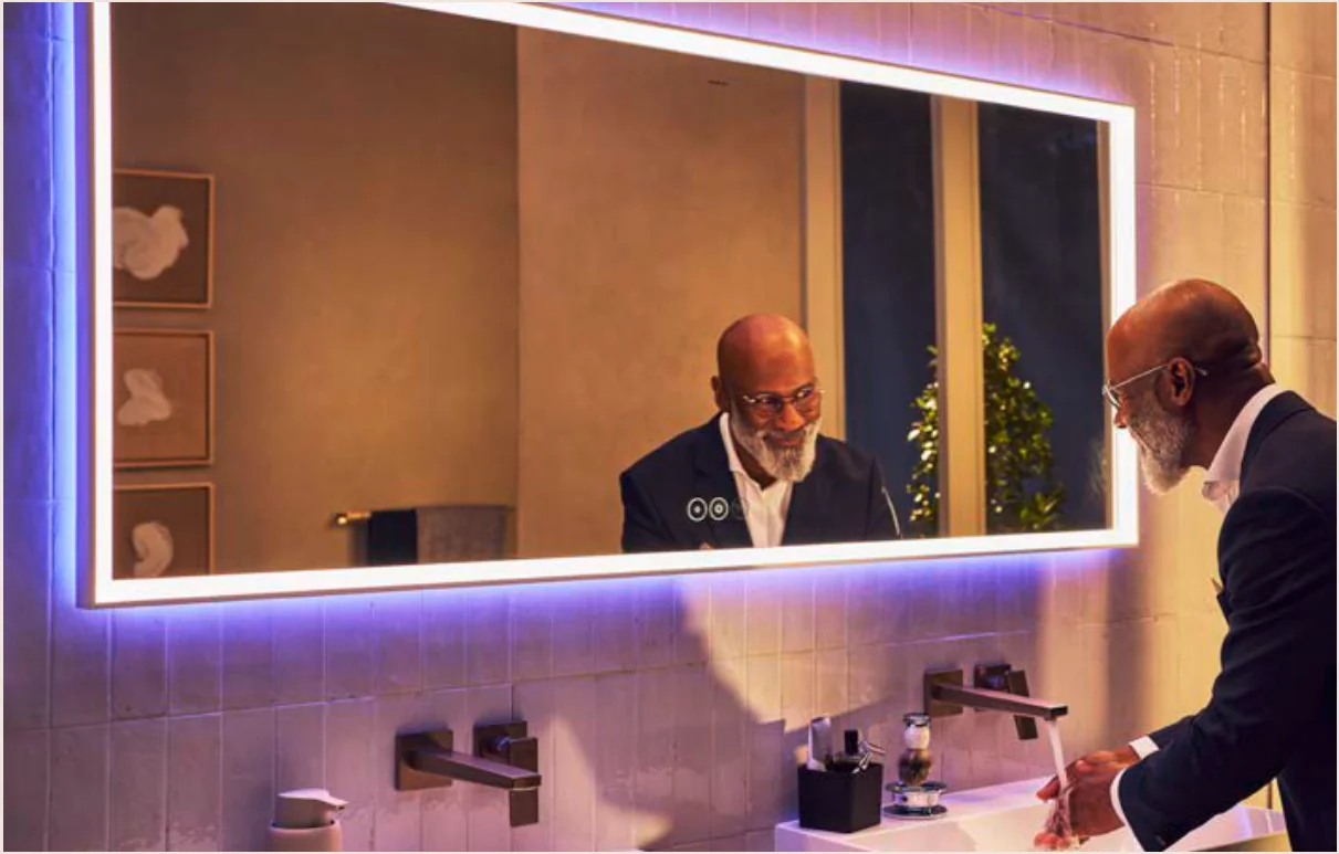Bany amb col·lecció Xarita de hansgrohe — ambient oficial 1