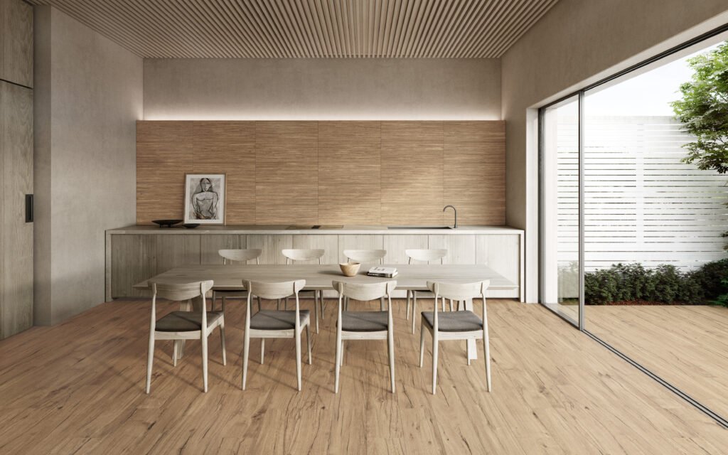 Sèrie Alchemy Porcelain | Porcellànic Mat · 100x100 cm / 50x100 cm | Peronda — ambient 22