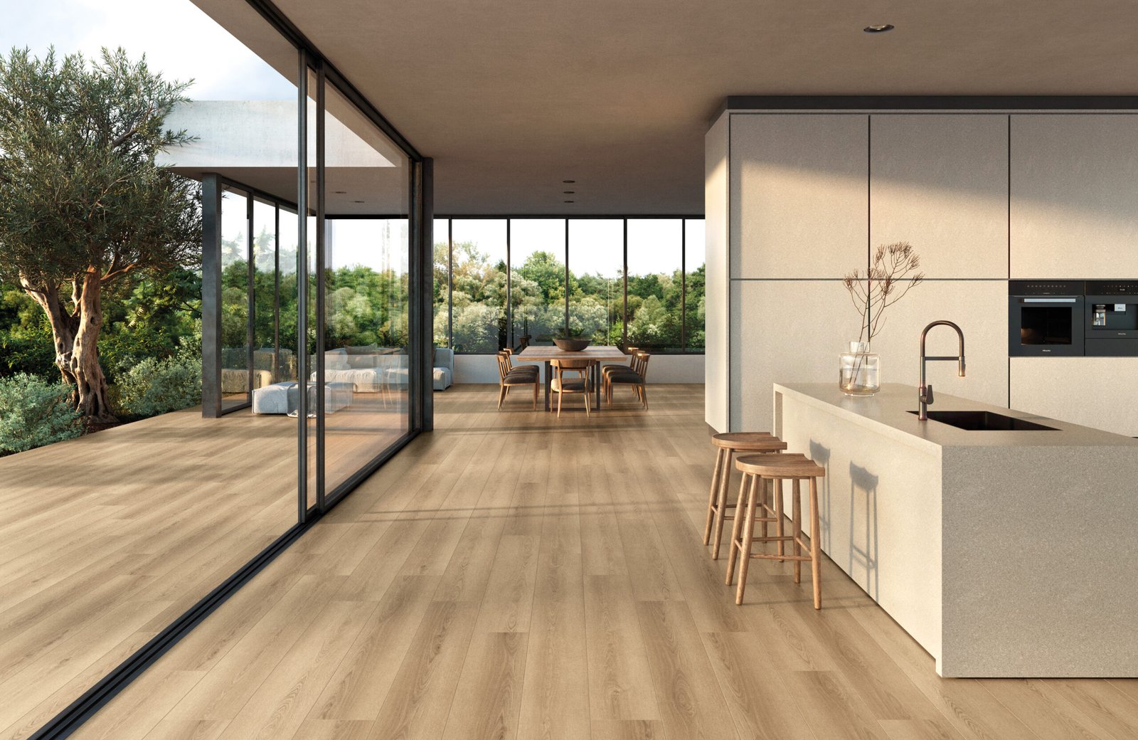 Sèrie Kaizen Porcelain | Porcellànic Antilliscant (Grip / C3) · 24x151 cm / 8,7x36,5 cm | Peronda