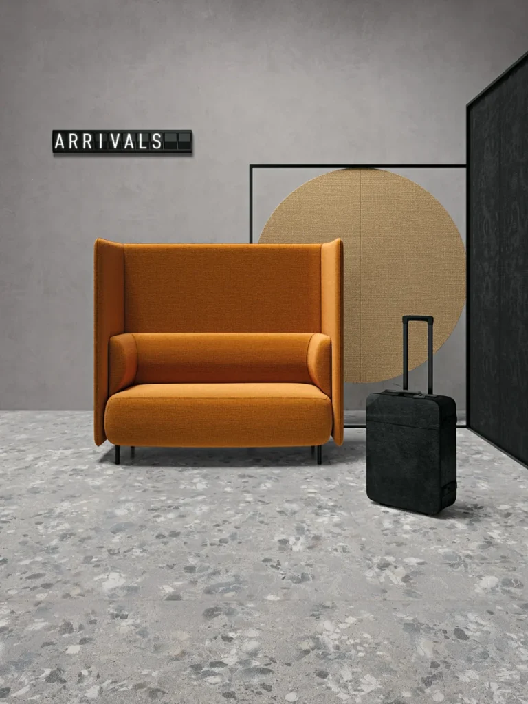 Ambient · Sèrie Attitude | Efecte Pedra · 60×120 i 120×120 cm | Leonardo · 5