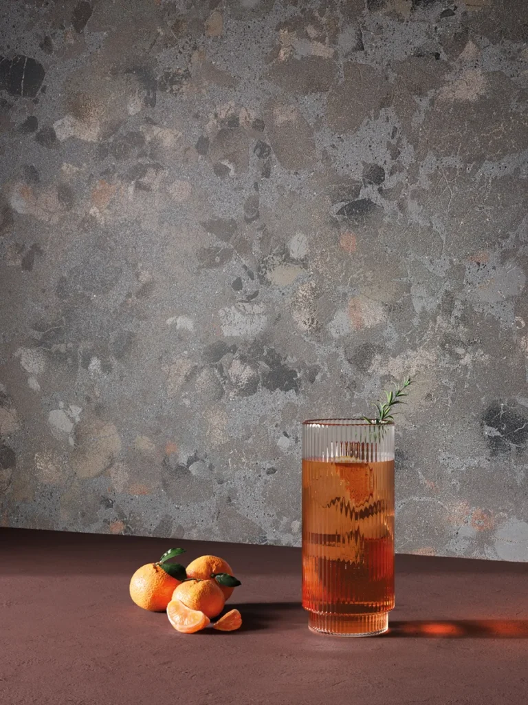 Ambient · Sèrie Attitude | Efecte Pedra · 60×120 i 120×120 cm | Leonardo · 6