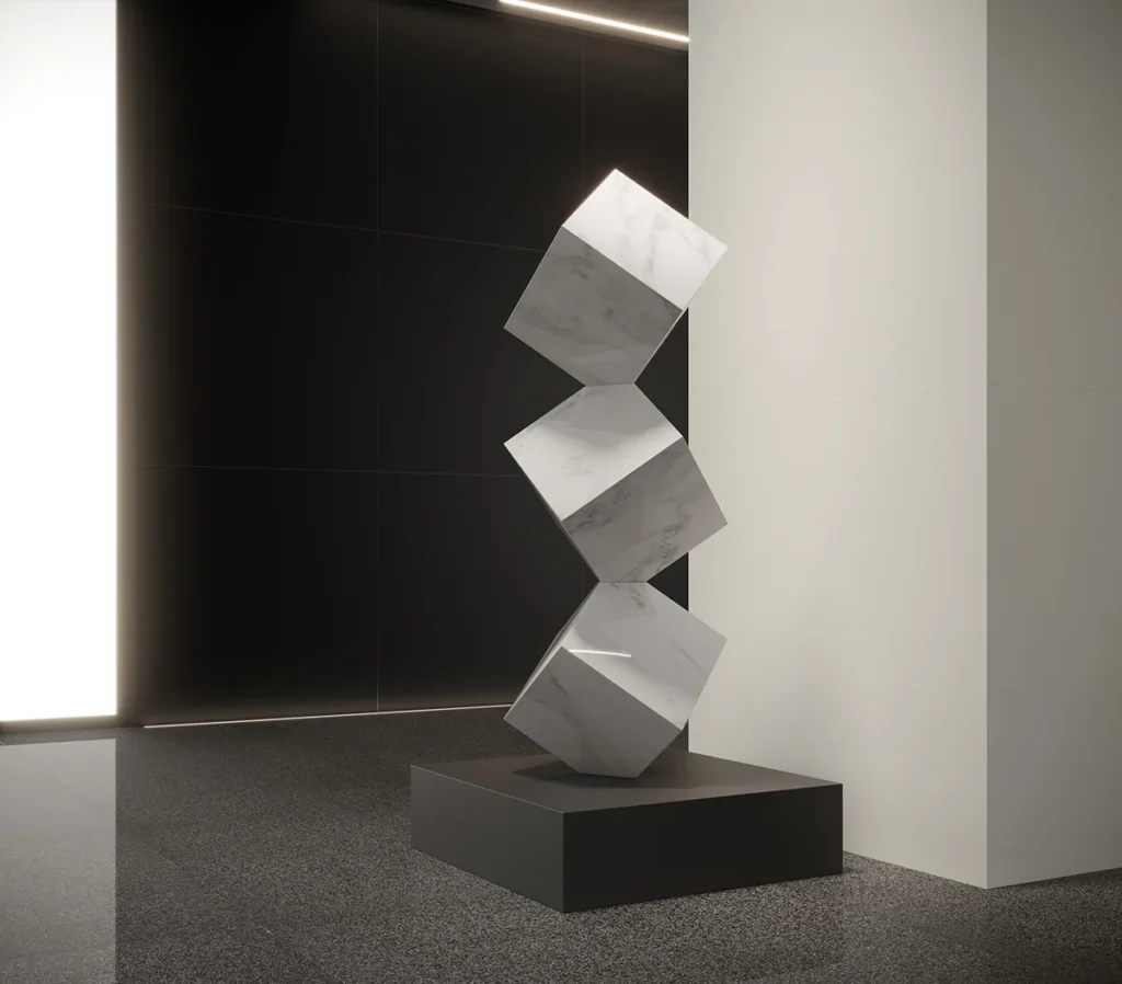 Ambient · Sèrie Endless | Efecte Terratzo · 60×120 i 120×120 cm | Leonardo · 7