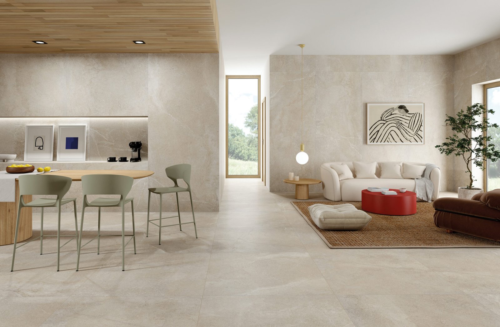 Sèrie Lucca Porcelain | Porcellànic Mat · 60x120 cm / 90x90 cm | Peronda