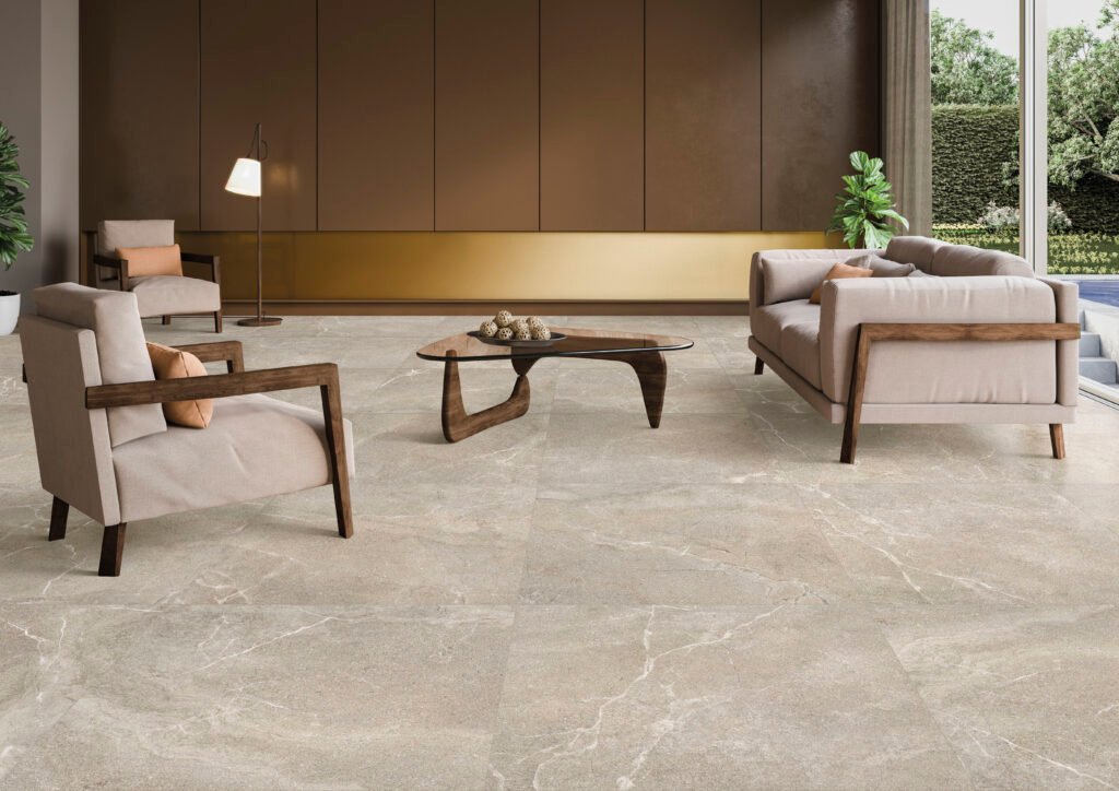 Sèrie Lucca Porcelain | Porcellànic Mat · 60x120 cm / 90x90 cm | Peronda — ambient 7