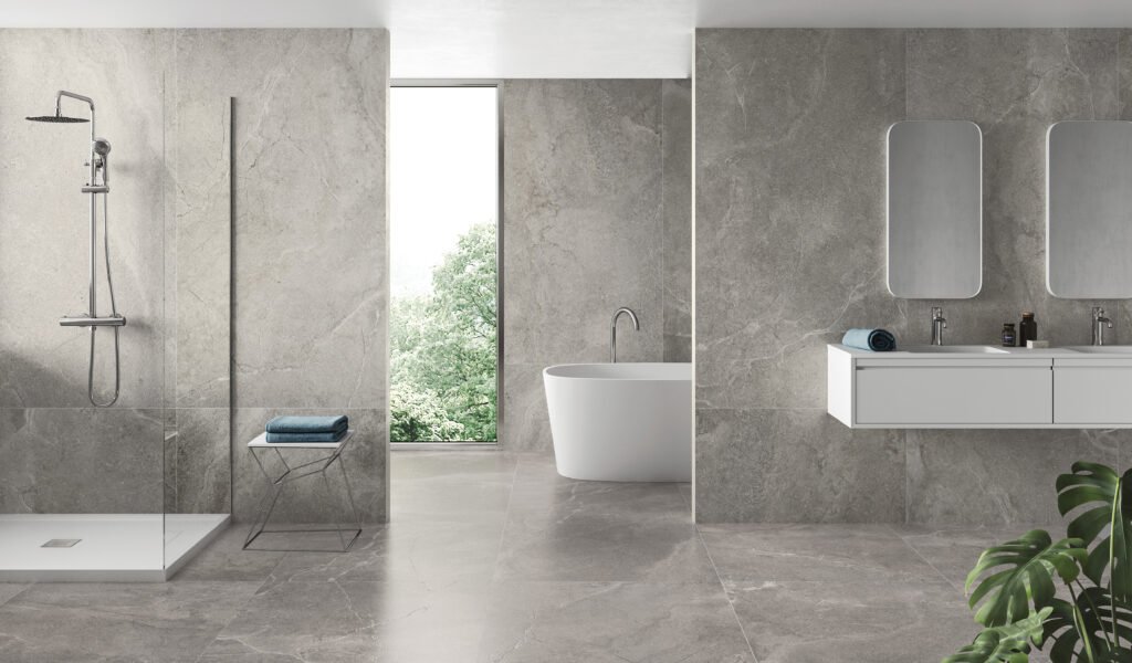Sèrie Lucca Porcelain | Porcellànic Mat · 60x120 cm / 90x90 cm | Peronda — ambient 12