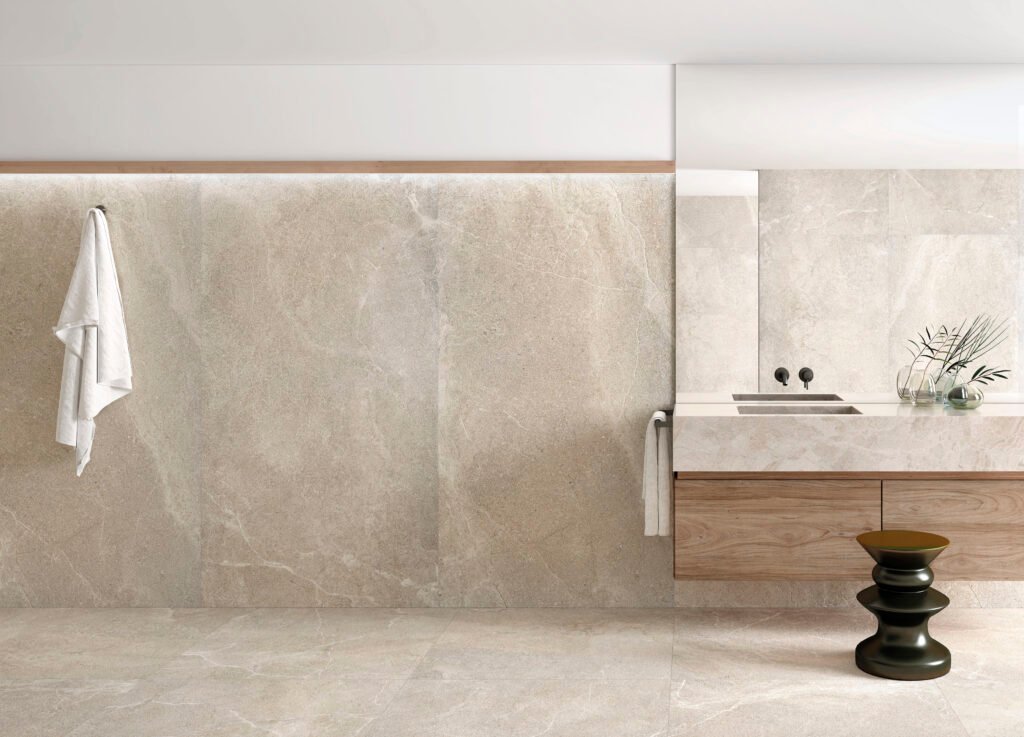 Sèrie Lucca Porcelain | Porcellànic Mat · 60x120 cm / 90x90 cm | Peronda — ambient 10