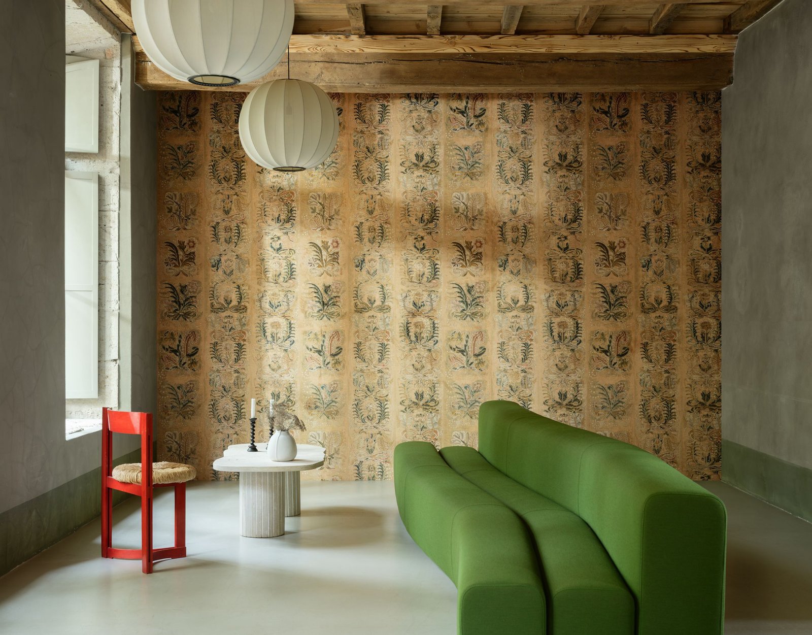 Revestiment Mural Les Tapisseries Ornement — ambient 1