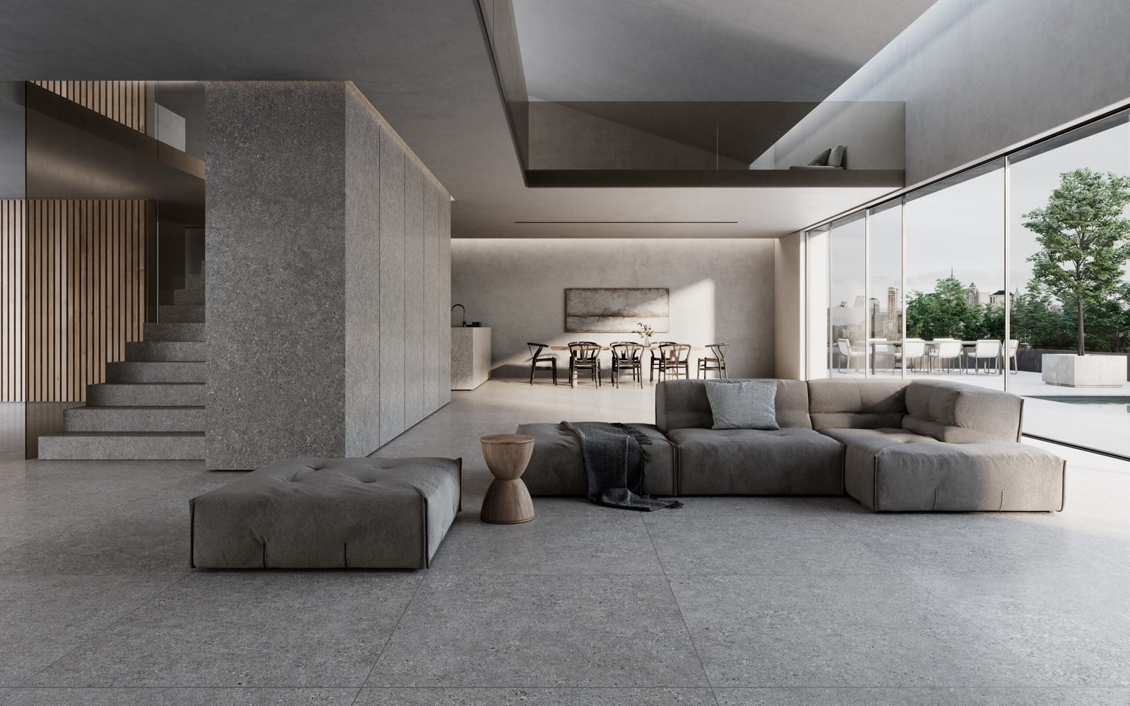 Sèrie Manhattan Porcelain | Porcellànic Relleu / 3D · 100x100 cm / 60x120 cm | Peronda