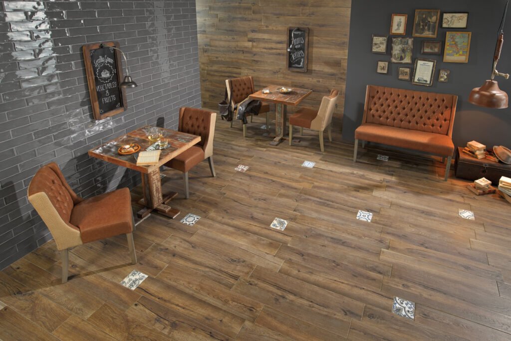 Sèrie Mumble Porcelain | Porcellànic Mat · 15x90 cm / 19,5x121 cm | Peronda — ambient 8